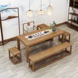 Новый китайский чайный стол с твердым древесином и стул Комбинированность, современный чай Тайваньский журнальный столик.