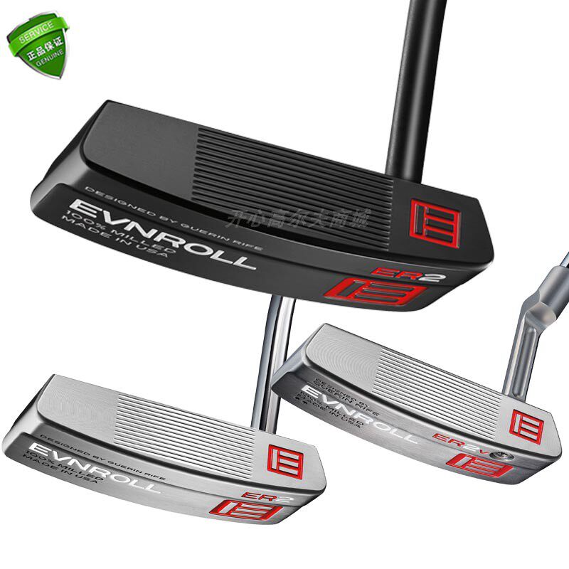 Fidelity EVNROLL ER2 black head silver head golf putter 303 steel grinding powerful error correction-Taobao