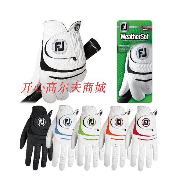 Original footjoy weathersoft new men's golf gloves comfortable quality fit