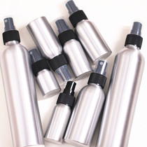 Light-proof alcohol disinfectant spray bottle for dispensing cosmetic water fine mist travel small aluminum bottle spray water metal empty spray bottle