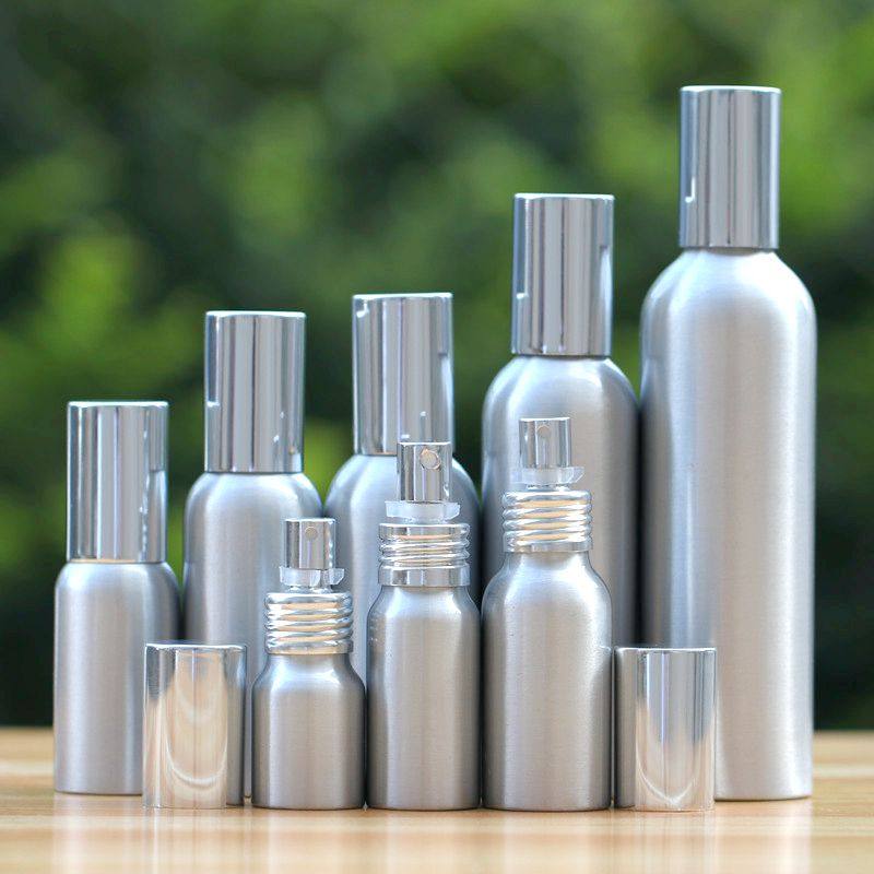 Makeup Water Alcohol Spray Split Bottling Bottle Portable Travel Ultra-fine Fog Pure Dew Moisturizing Aluminum Trial Bag Trial Bag Empty Spray Pot