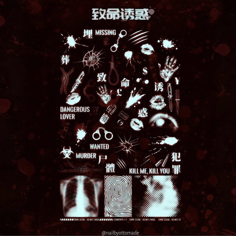 In-Stock Genuine Products with Free Shipping: Concave-Convex Nail Art Fatal Temptation Imprint Nail Art Stamping Plate/Steel Plate In-Stock Genuine Products with Free Shipping: Concave-Convex Nail Art Fatal Temptation Imprint Nail Art Stamping Plate/Steel Plate