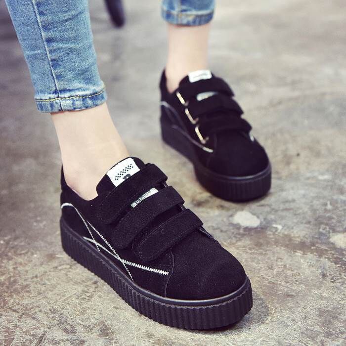 Shoes Autumn Female 2017 new Baypai Han Edition social shoes student black shoe shoes shoes shoes shoes shoes shoes shoes shoes