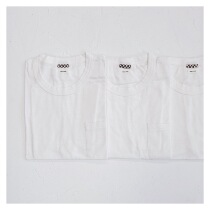 Spot VISVIM 22SS SUBLIG JUMBO 3-PACK S S round neck short sleeve bottoming shirt suit