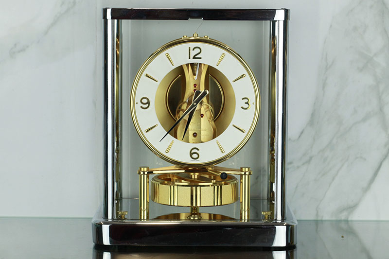 Swiss housekeeper Jaeger-LeCoultre-air clock-Antique clock