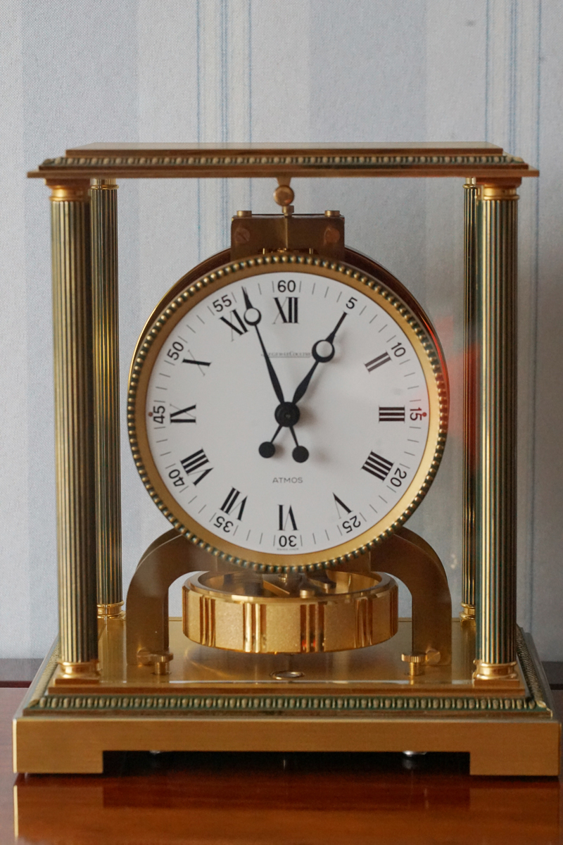 Jaeger-LeCoultre-Atmos Clock—Antique Clock Perpetual Power #528 Table Clock