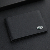 Drivers license leather case for men and women genuine leather motor vehicle driving document holder ultra-thin personalized creative drivers license protection cover for Land Rover