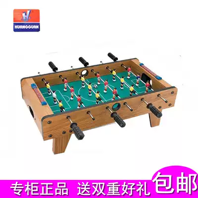 Children's table football machine crown large six-pole double table game table 3-8-10 parent-child toy gift Man