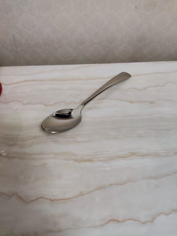 Stainless steel home rice spoon tablespoon spoon rice spoon length 20 5cm random shipping