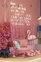 Hanghai Hangchair Chamberroom balcony swing hammock jitter net red bird nest chair landing cradle cradle cradle chair