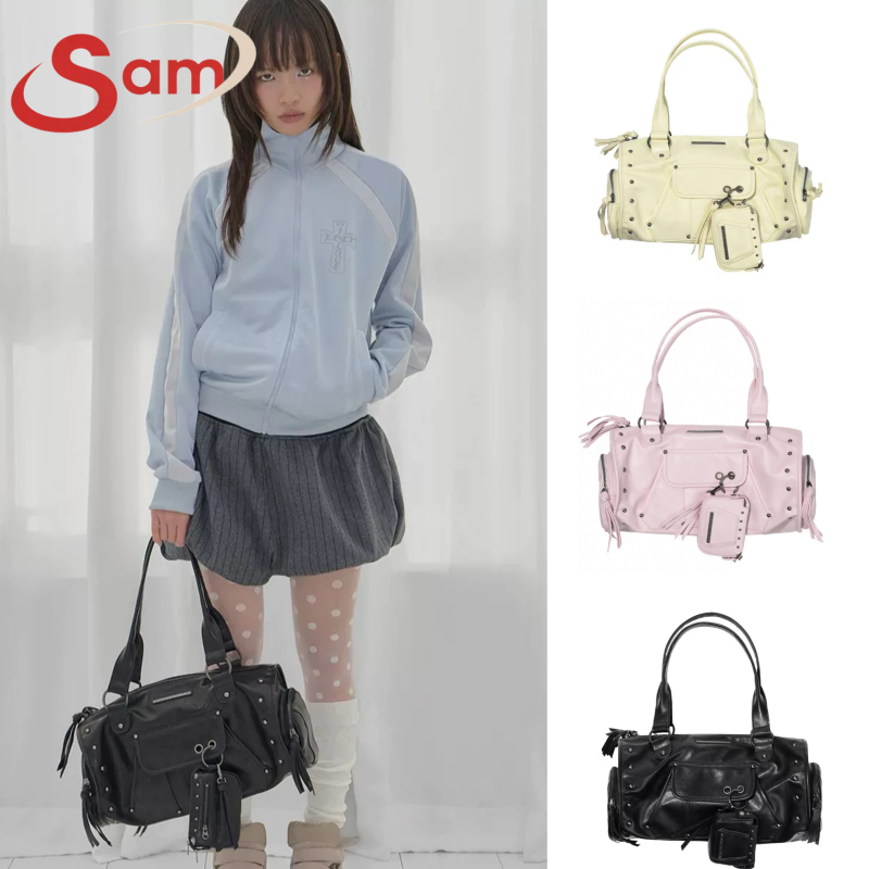 Korean Fancy Club Side Bag Handbag Shoulder Bag + Coin Purse Pendant Bag