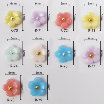 Candy Ornament Paint Color Alloy Mechia Pearl Pink Fresh Sen Female Wind Small Daisy Chamomile Perfume Bottle R70