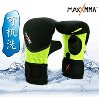 MaxxMMA Флуоресцентный мешок с песком, боксерские перчатки для тренировок, можно стирать