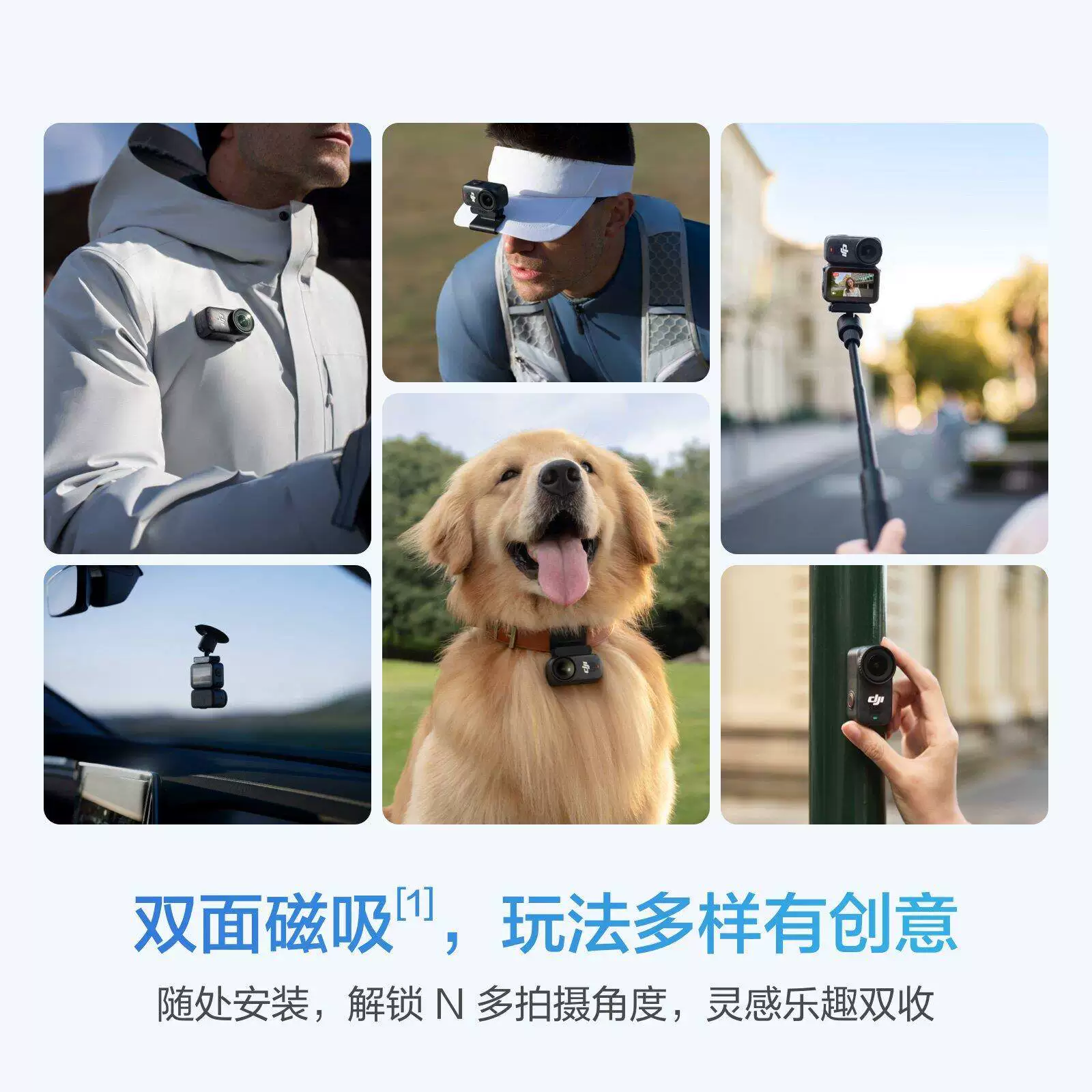99 новых [free care] носимая камера DJI Osmo Nano для?vлог parent-child спорт 4K фото с пальца