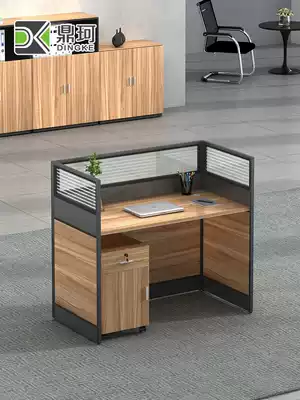 Office desk 4 people screen card Position Staff table staff table staff office table and chair combination simple modern