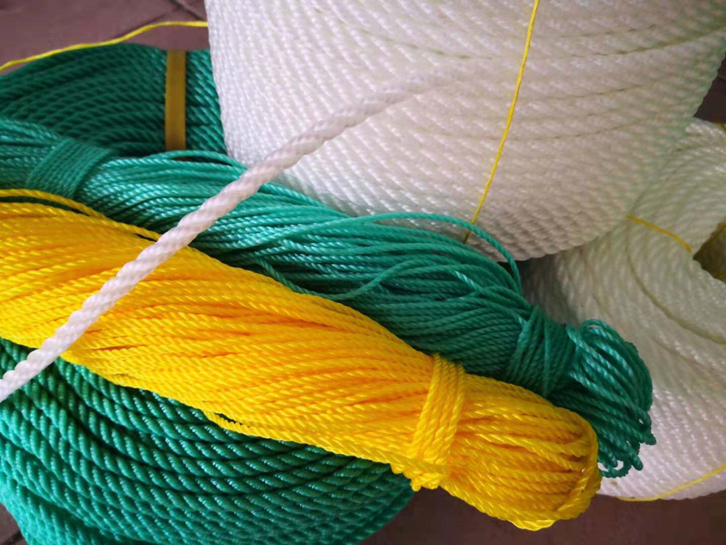 New material polyethylene rope wear-resistant nylon rope truck bundled car rope packing rope bundled rope cable ship safety rope