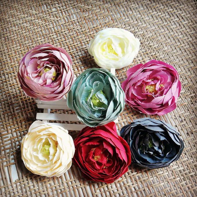 Flowers Sea Great World Diy Handmade Material Accessories Emulation Flowers Flowers Wedding Flowers Wedding Flowers Wall Chest Flowers Decoration West Cold Peony-Taobao