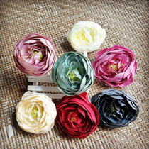 Flowers Sea Great World Diy Handmade Material Accessories Emulation Flowers Flowers Wedding Flowers Wall Chest Flowers Decoration West Cold Peony