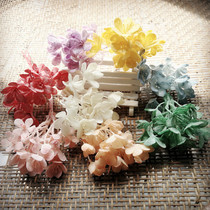 Diyson simulation flower headdress accessories corsage straw hat flower fleshy frosting glamorose green leaves happy grass daffodil flower