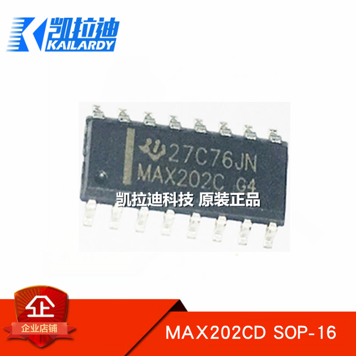 Original MAX202CD SOP-16 imported chip with order service