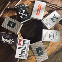 Mini Ocean Fire Fire Material Matches Old Nostalgia Vintage Creative Fashion Outdoor Little Matchmaking Art Common Black Head