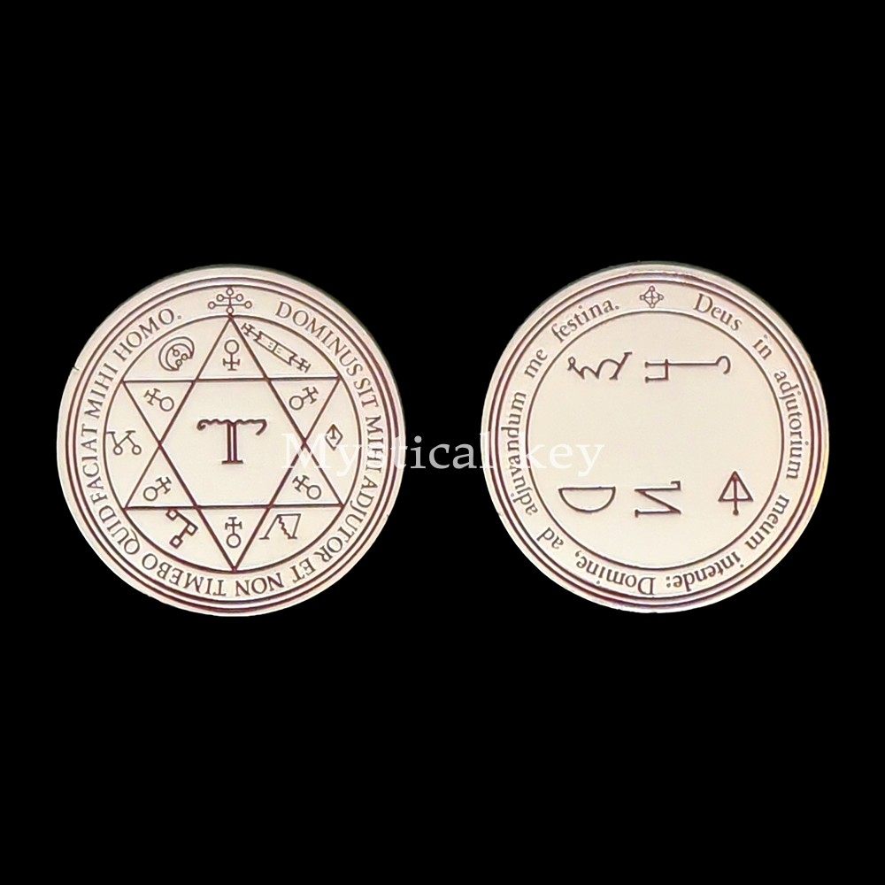 所罗门之钥火星星符！西方神秘学文创饰品，颜值与力量并存的开运神器！-纪念章定制-淘宝好物网