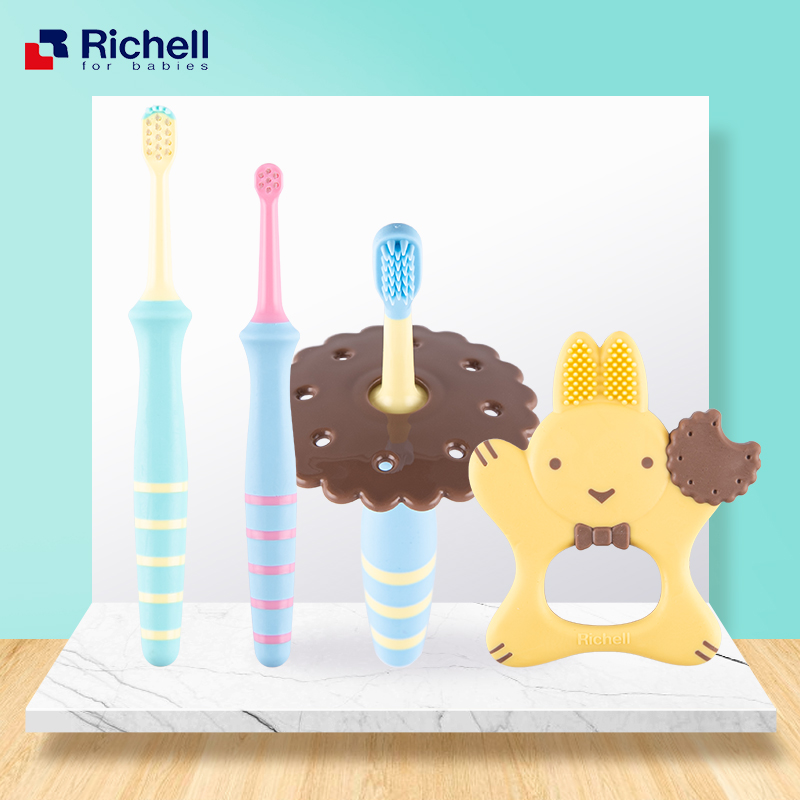 Ricell Leicher children's toothbrush 3-year-old baby toothbrush soft hair toothbrush children infant infant milk tooth-Taobao