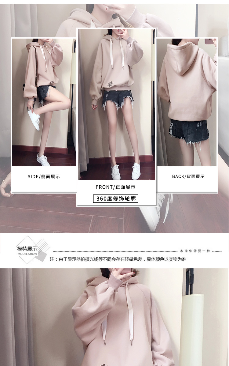 Sweatshirt femme FAVREN en Coton - Ref 3217220 Image 10