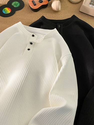 Демисезонный утепленный лонгслив, белая базовая толстовка, изысканный стиль