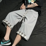 Летние тонкие спортивные штаны, шорты для отдыха, большой размер