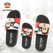 Paul Frank dép và dép đi trong nhà cha mẹ chàng trai và cô gái hoạt hình trượt nhà tắm phòng tắm nhà trẻ em mùa hè của - Trang chủ