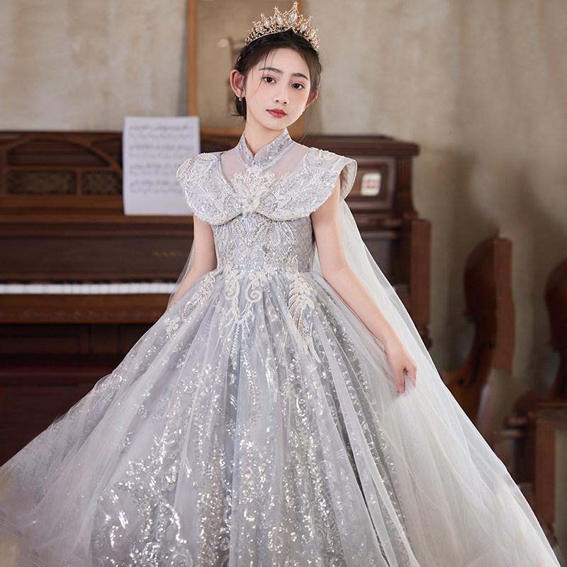 Girls' formal dresses: exquisite, niche, and high-end designs for runway,  performance, piano recital, and host