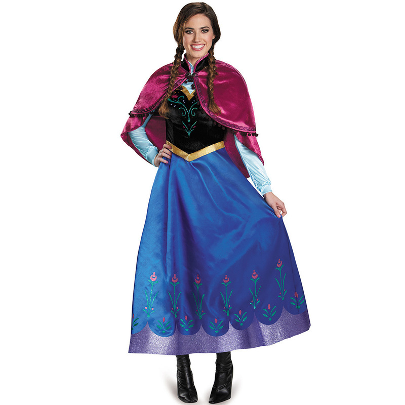 Halloween European and American Fairy Tale Frozen Anna Princess Cosplay Stage Role-Playing Costume