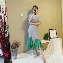 Custom clothing shop fitting mirror Womens shop full-length mirror Thin landing mirror High selfie mirror Net red full-length mirror