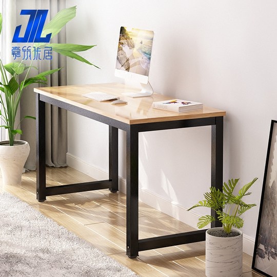 Simple bedroom small apartment computer desk desktop home writing desk book double easy work long strip office gaming