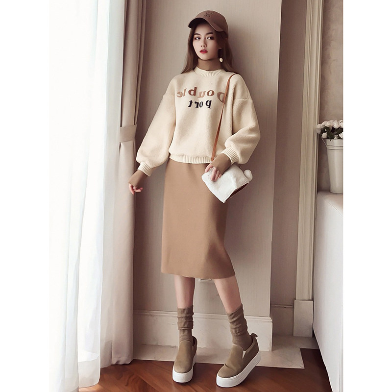 2022 new early autumn women's clothing early autumn dresses autumn and winter spring and autumn small two-piece suit autumn
