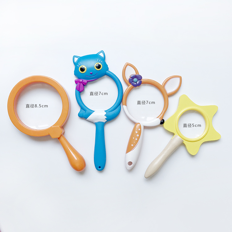 Export children's magnifying glass Fawn Explore nature Baby outdoor insect collection box Toy observation box
