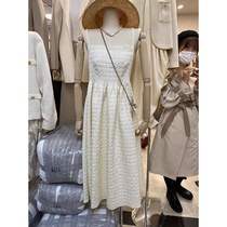 LELART 2023 Spring - dress New French Super Fairy Flower Hanging Dress Renaissance Mid - Version Dress