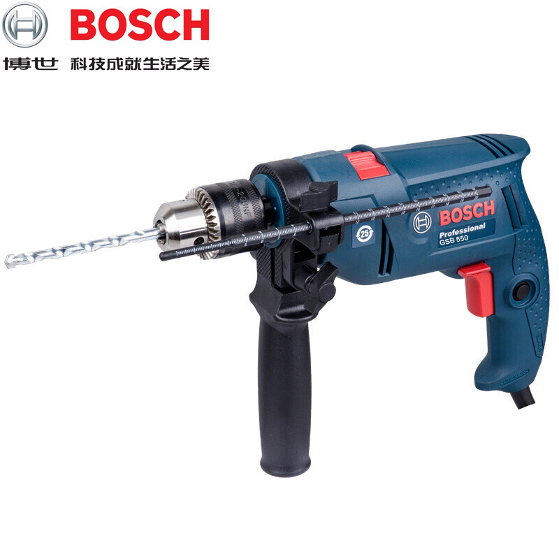 Bosch BOSCH industrial-grade high-power home TSB1300 multifunction pistol impact electric drill GSB550