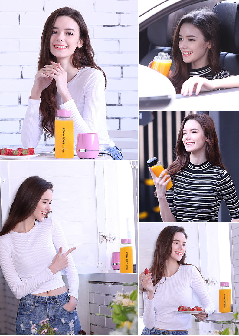 máy xay cua đồng Máy ép trái cây gia đình tự động rau quả đa chức năng mini sinh viên máy ép trái cây nhỏ máy ép trái cây điện - Máy ép trái cây máy xay kinosun