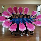 Шенши открытие цветов пион Большой лепесток танцевальный реквизит