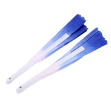 咖米茜 Mulan Fan Color Cloud Plastic Gradient Dance Dangge Dancing Fan Square Pare Fan