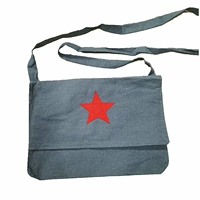 Ярко -оранжево -синий серой школьная сумка