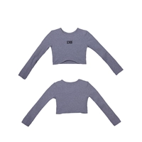 [Пятно] Серые волны с длинными рукавами