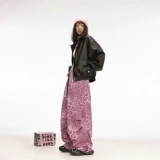 CBXLAB Парашютист, розовые осенние штаны в стиле хип-хоп, в американском стиле