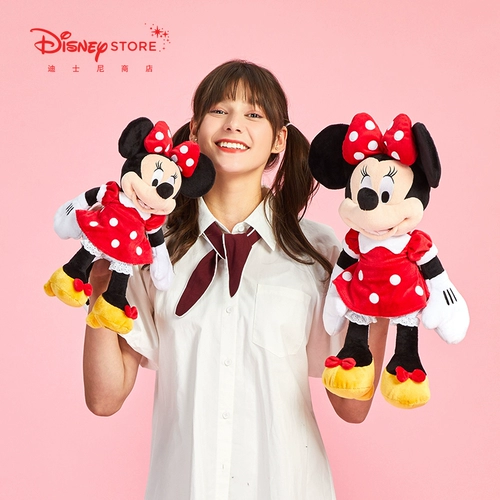 Дисней, красная плюшевая кукла, официальный флагманский магазин