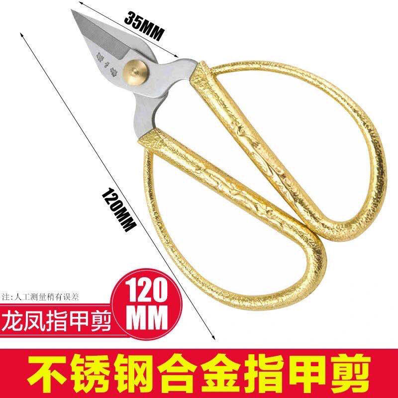 Zhang Xiaoquan Stainless Steel Toenail Clippers, Thick Nail Clippers, Special Scissors for Onychomycosis, Manicure Household Small Scissors