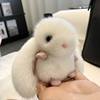 Mink Fur Doll Cute Internet-Famous Rabbit Pendant Backpack Plush Toy High-End Fur Car Keychain Bag Accessory