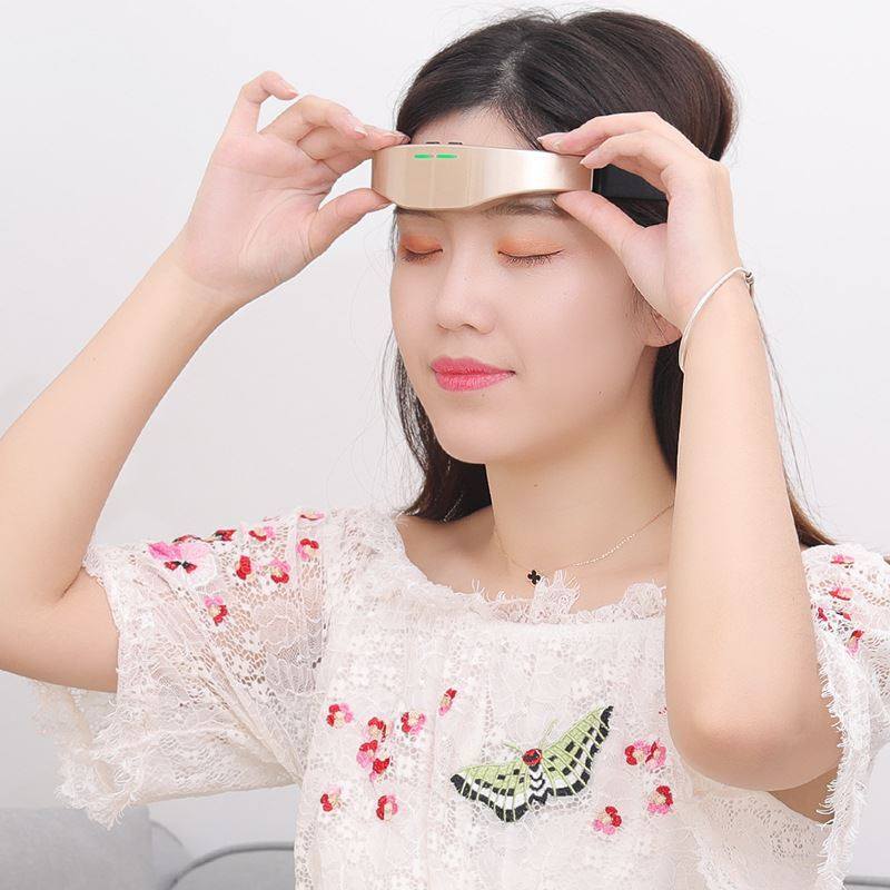 Head Massager to Clear Meridians, Electric Smart Sleep Device to Improve Severe Insomnia, Sleep Headache, and Sleep Aid Artifact