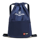 Рюкзак подходит для мужчин и женщин, ранец, сумка для путешествий, спортивная универсальная спортивная сумка, простой вместительный и большой мешочек для путешествий, на шнурках